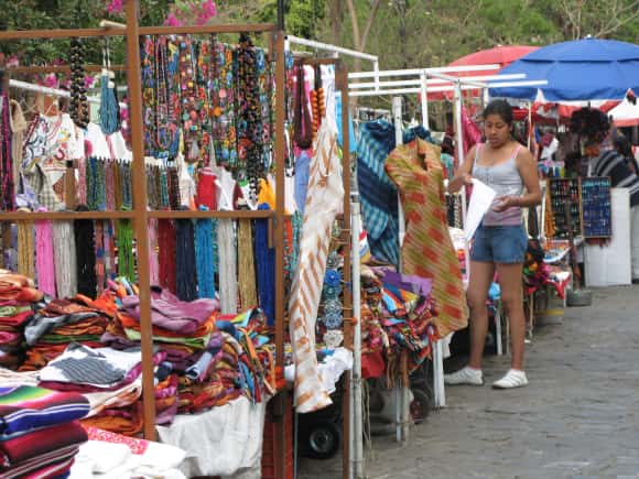Street vendors in Mexico