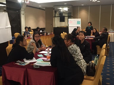 Meeting participants in Bangkok, Thailand