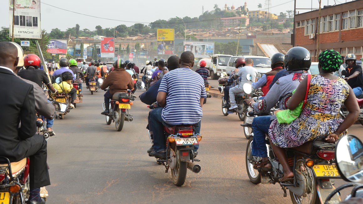 Boda-boda rider Uganda
