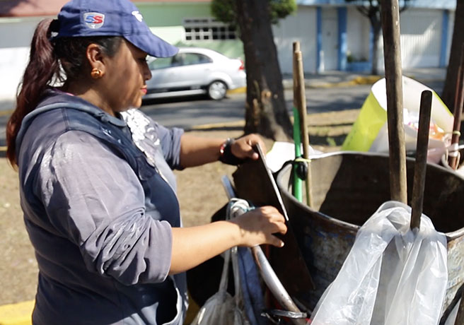 Waste pickers in Mexico