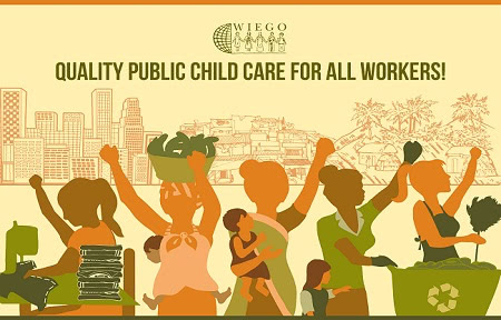 WIEGO Child Care Campaign poster
