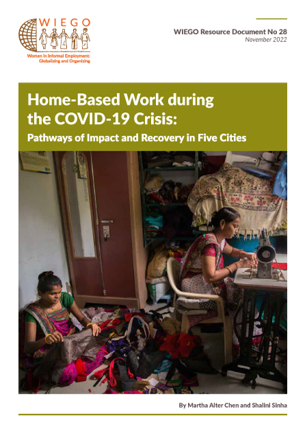 Home-Based Work during the COVID-19 Crisis: Pathways of Impact and Recovery in Five Cities