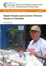 Waste Pickers and Carbon Finance: Issues to Consider