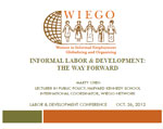 Informal Labor & Development
