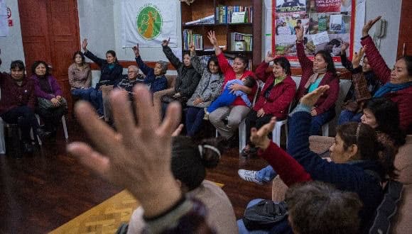 SINTTRAHOL domestic workers in Lima