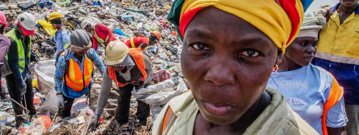 Dakar Senegal Landfill Waste Pickers