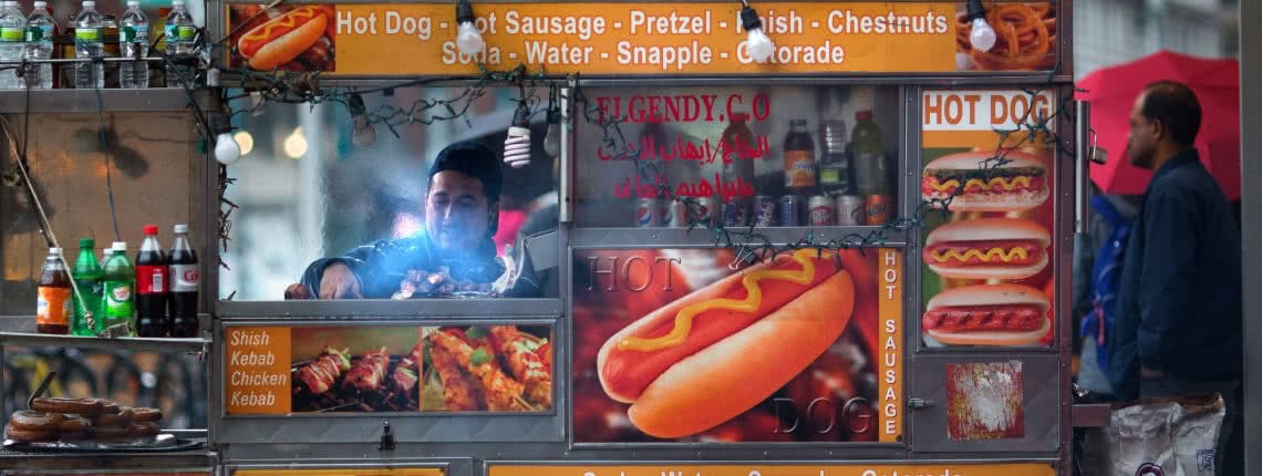 New York City food truck vendor