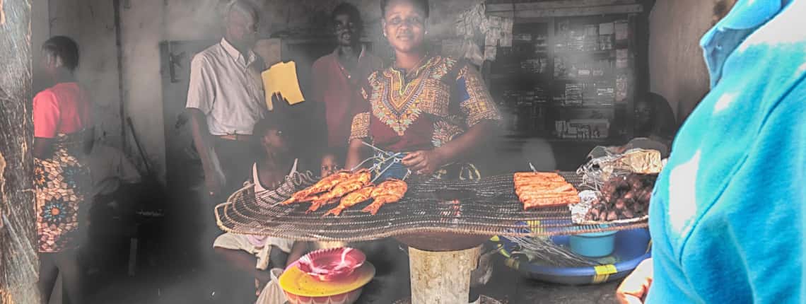 Liberia Street Vendor