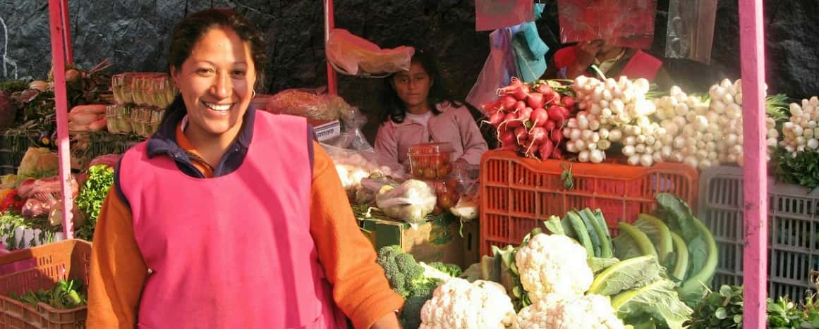 Street vendor in Mexico