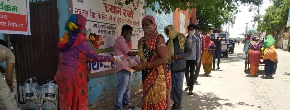 waste pickers relief in Delhi April 2020