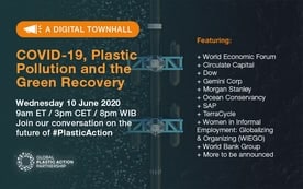 COVID-19, Plastic Pollution and the Green Recovery Virtual Townhall