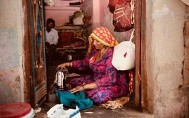 Homebased worker in India