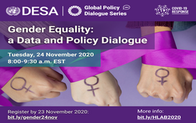 UN DESA Gender Equality Policy Dialogue