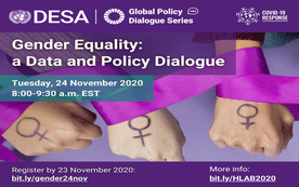 UN DESA Gender Equality Policy Dialogue