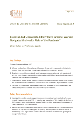 The Triple Crisis: Impact of COVID-19 on Informal Workers’ Care Responsibilities, Paid Work and Earnings thumbnail