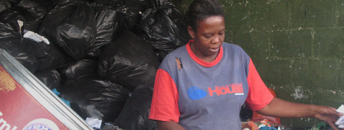 ASMARE Recycling worker in Brazil