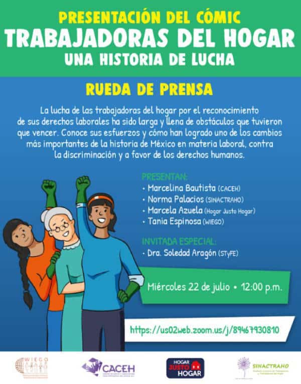 Invitación Trabajadoras del Hogar