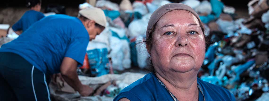 Waste picker cooperative in Belo Horizonte, Brazil