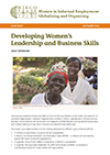 Leadership & Business Skills for Informal Women Workers in Fair Trade