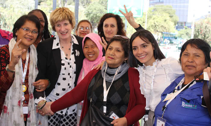 WIEGO Delegation at Habitat III, Quito, Ecuador