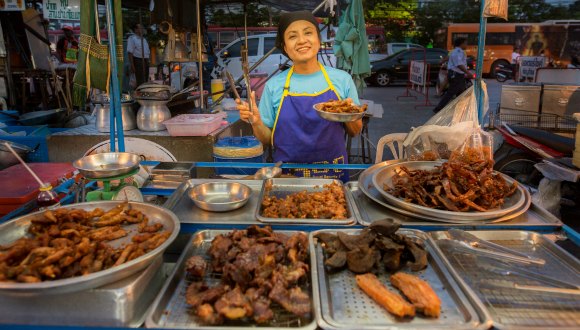 Bangkok street vendor