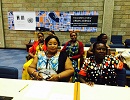 Juliana Brown Afari and group at Prepcom for UN Habitat meeting April 2015