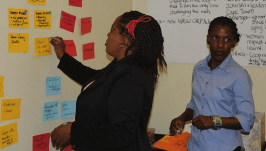 Nonhlanhla Mhlophe and Sindy Gcwabaza prioritize issues