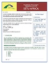 SETU Africa Newsletter, Volume 1 Issue 1