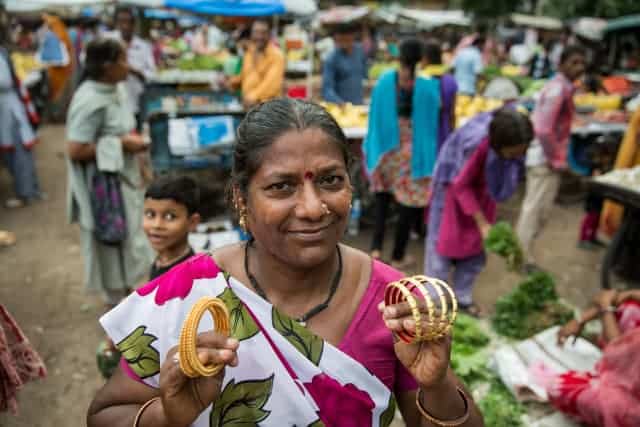 street vendor in India