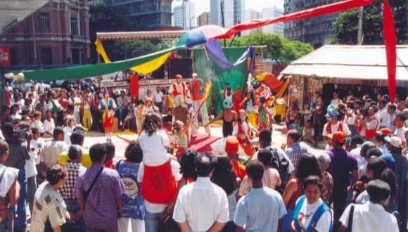 Street festival for environmental education