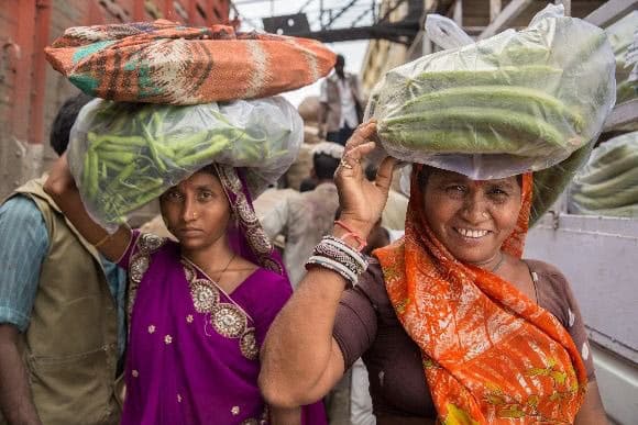 Market porters in India