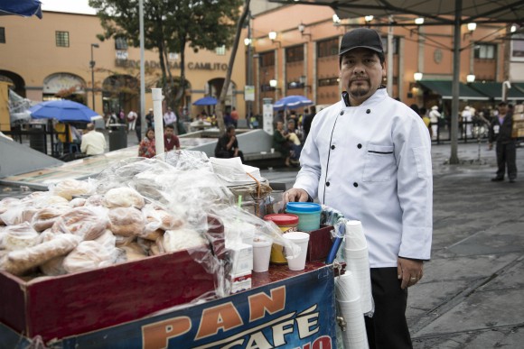 Coffee Vendor in Mexico City