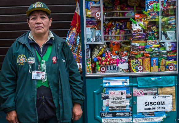 Lima street vendor