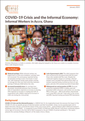 COVID-19 Crisis and the Informal Economy: Informal Workers in Accra, Ghana - thumbnail