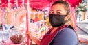 Diana, 35, street vendor at an open-air market in the Gustavo A. Madero Municipality, Mexico City.