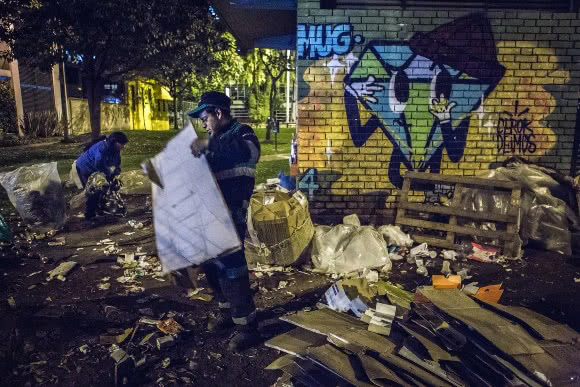 Colombia informal recyclers