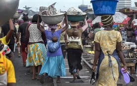 Kayeiyei in Accra Ghana at Market