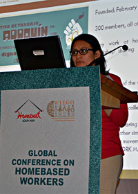 Latin America Representatives at Home-Based Workers Global Conference