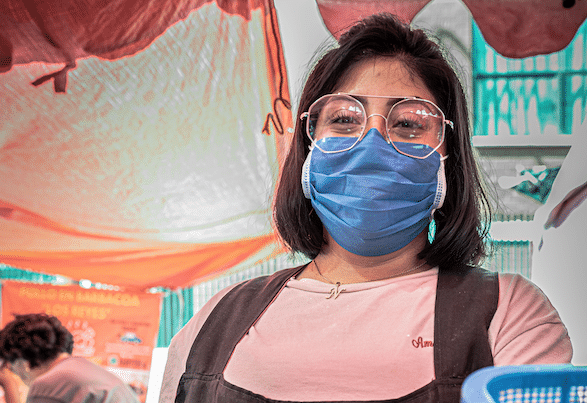 Street vendor Mexico City