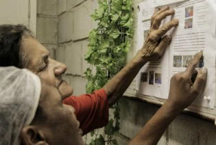 Waste pickers in Brazil strategizing at a workshop