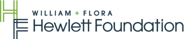 William + Flora Hewlett Foundation logo