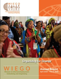Cover of WIEGO annual report