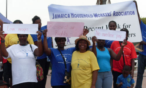Domestic Workers organizing in Jamaica