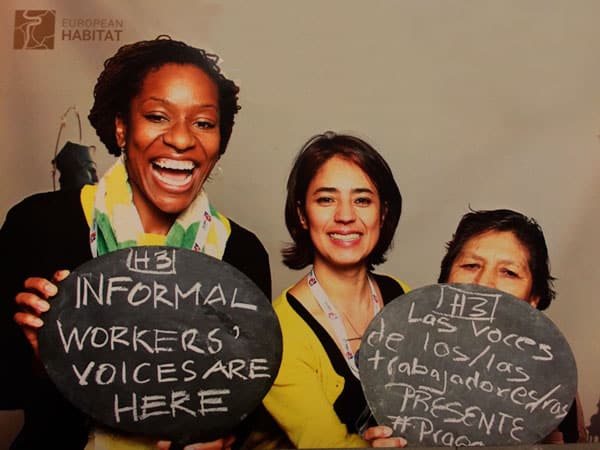 Victoria Okoye, Pilar Balbuena and Gloria Solorzano Espinoza