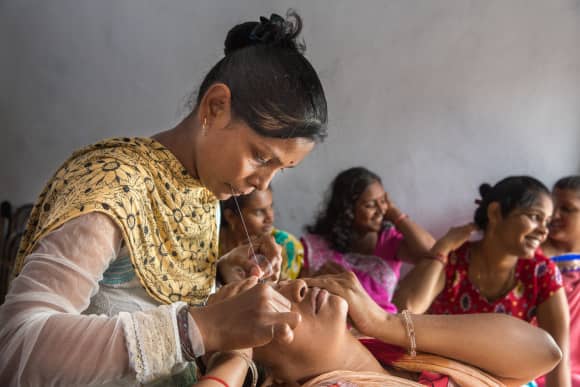 Beauty care Home-based worker