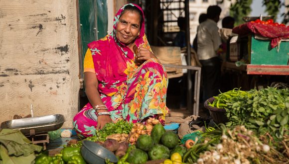 Delhi street vendor