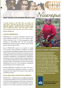 Fact Sheet on Fair Trade in Nicaragua