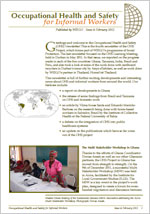 Newsletter: Occupational Health & Safety for Informal Workers, June 2012