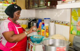 Domestic worker in Brisa del Este, Santo Domingo