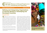 Defining and Categorizing Informal Worker Organizations